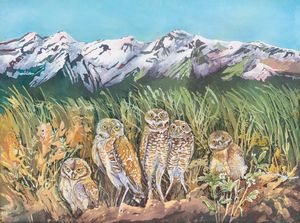 Peering from the Prairie-Burrowing Owls on the Zumwalt