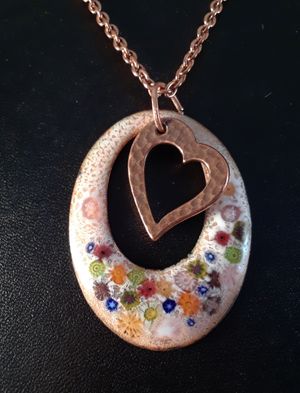 Heart Charm-Copper
