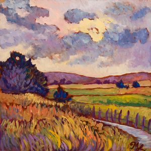 Sunset on the Irrigation Ditch