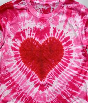 Tie Dye Your Valentine!