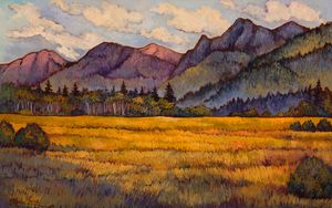 Evening Light in the Bull River Valley