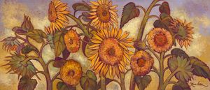 Golden Sunflowers