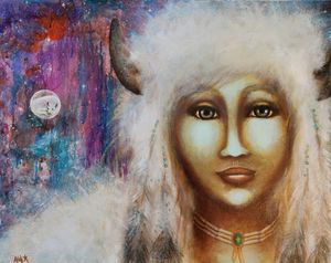 White Buffalo Calf Woman-I am Peace
