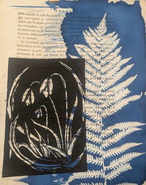 Yellowbells and a Fern