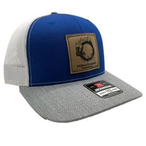 Blue on White Snapback