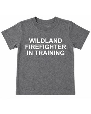 Wildland Firefighter In Training T Grey