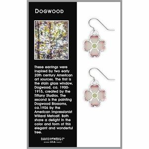 David Howell  Dogwood earring