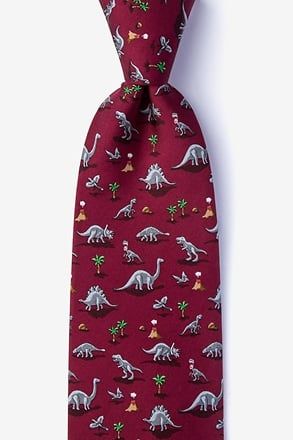 Dinosaurs Silk Tie