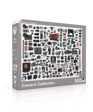 500 pc Puzzle Camera Collection