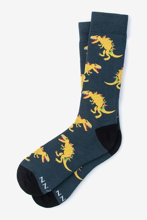 Men's Sock Tacosaurus