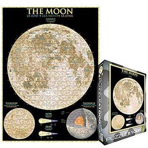 1000 pc Puzzle The Moon