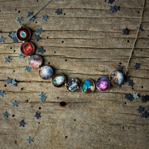 Yūgen Nebula Rainbow Necklace