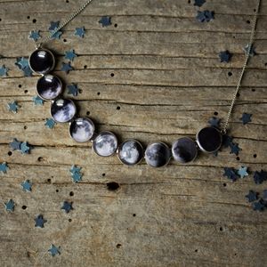 Yūgen Phases of the Moon necklace