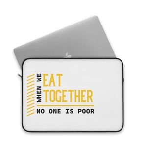 Eat Together Laptop Sleeve
