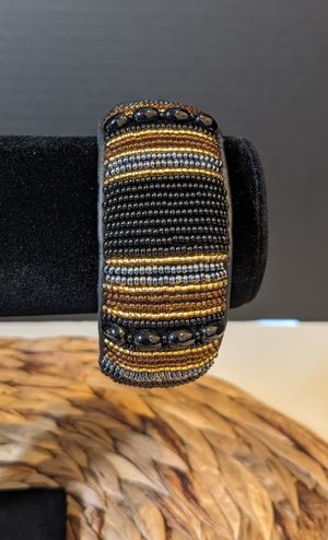 Thick Massai Bead Bracelet