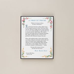 A Paean of Praise by Mary Baker Eddy