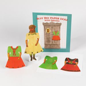 Busy Bee Paper Doll