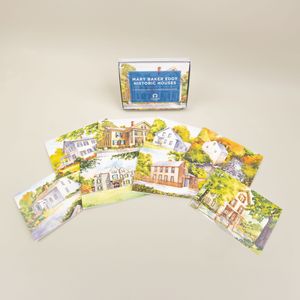 Watercolor Historic House Notecard Sets