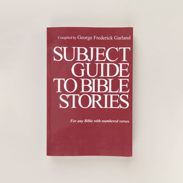 Subject Guide to Bible Stories — Longyear Museum