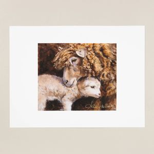 Sheep Matted Prints