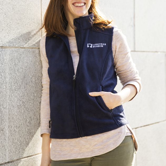 Women s Fleece Vest Longyear Museum