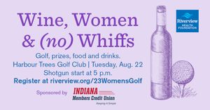 Wine, Women and Whiffs Women's Golf  on August 22, 2023
