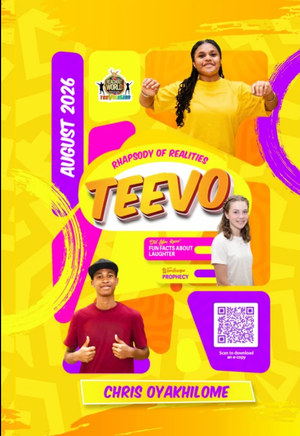 Rhapsody of Realities TeeVo (Ages 12 -19) Individual - Not Subscription