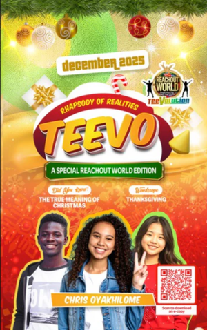 Rhapsody of Realities TeeVo (Ages 12 -19) Individual - Not Subscription