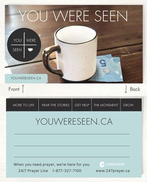 Card - YOU WERE SEEN