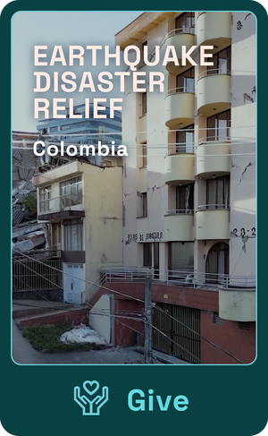 Colombia Earthquake Disaster Relief
