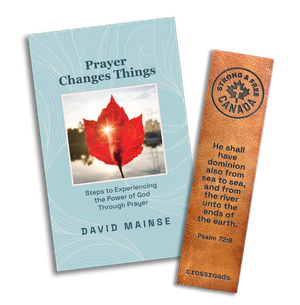 Prayer Changes Things Book and Bookmark Set