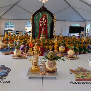 Rasi Mandala Dwara Devata - Maha Pratyingara Kalasam