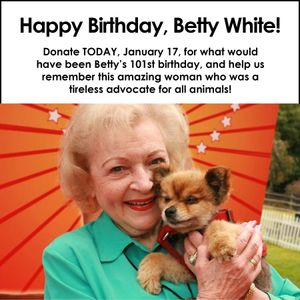 Happy Birthday, Betty White!