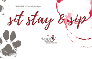 Sit, Stay & Sip Wine Tasting Event