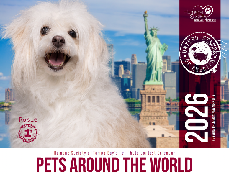 2026 Pet Photo Contest Calendar — Humane Society of Tampa Bay