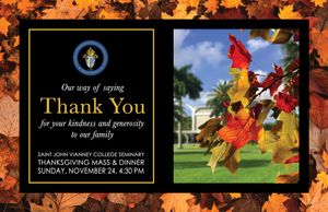 SJVCS Thanksgiving Mass and Dinner