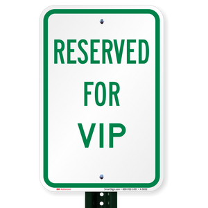 VIP Parking Sponsor
