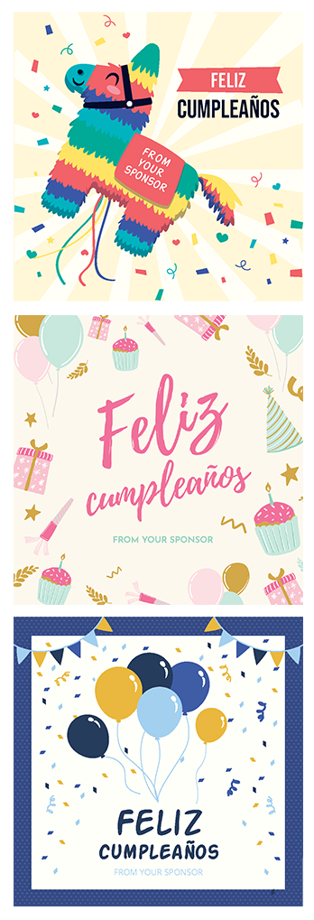 Let's throw a birthday party!