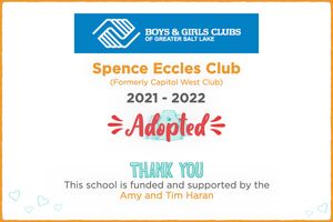 Spence Eccles Boys & Girls Club (formerly Capitol West)