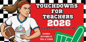Touchdowns for Teachers Player Registration 2026