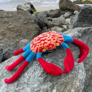 Big Red Crab Plush Toy