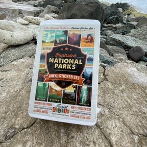 62-Piece National Parks Sticker Set