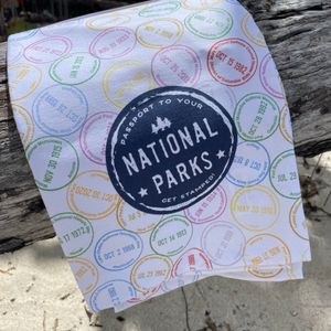 National Parks Stamp Kitchen Towel
