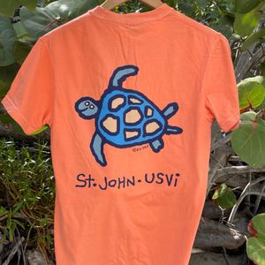 Turtle Mango Adult T-Shirt