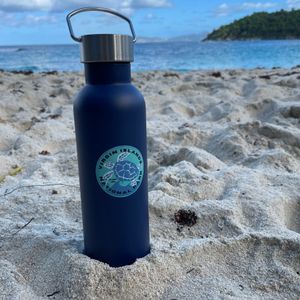 Virgin Islands National Park Turtle 28oz Water Bottle