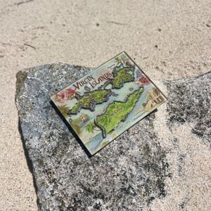 Antique Map Magnet