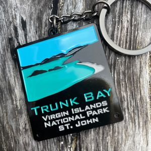 Trunk Bay Keychain