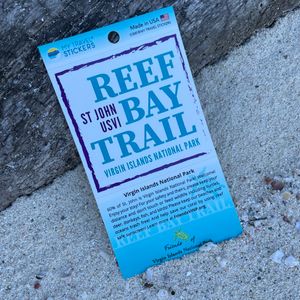 Reef Bay Trail Sticker