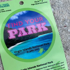 Find Your Park Sticker