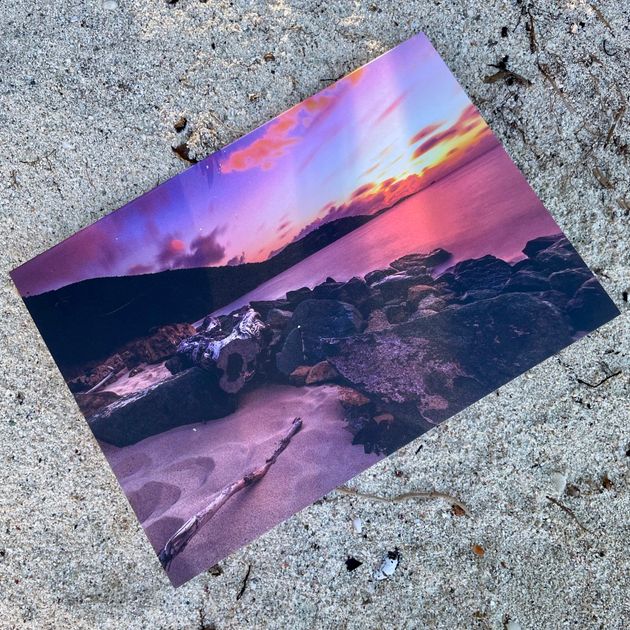 Cinnamon Beach Sunset Notecard — Friends of Virgin Islands National Park